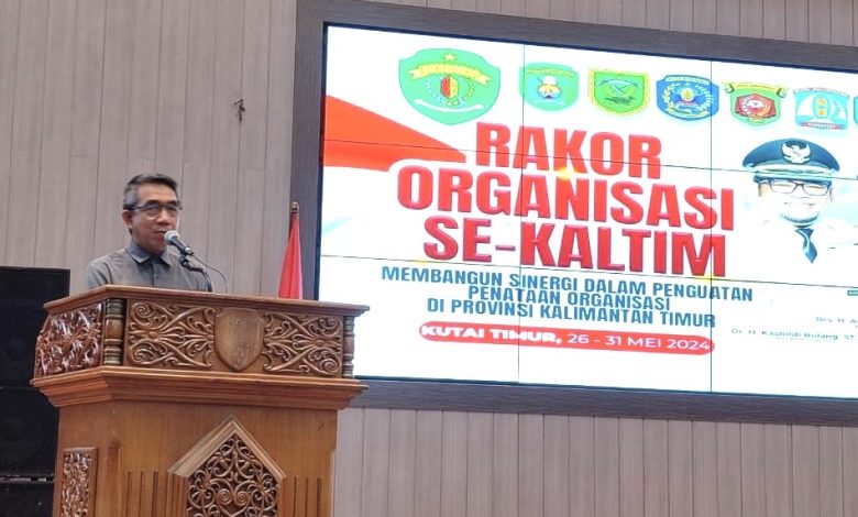 Bupati Kutai Timur Ardiansyah Sulaiman hadiri rakor organisasi se-Kaltim (dok: ek)