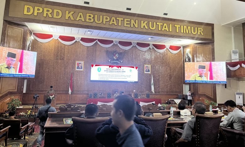 Pemda Kutim usulkan Raperda dalam Rapur ke-22 DPRD Kutim (dok: deltamahakam)