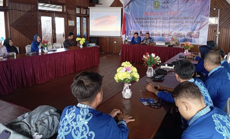 DPPKB gelar Bimtek Sistem Informasi Rencana Umum Pengadaan (SIRUP) Laporan Penyelenggaraan Pemerintah Kalurahan (LKPP) Tahun Anggaran 2024 (dok: deltamahakam)