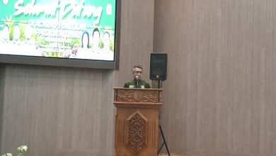 Bupati Kutim Ardiansyah Sulaiman saat menghadiri pengukuhan pengurus FPKS Kutim (dok: deltamahakam)