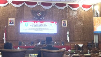 Rapat Paripurna DPRD Kabupaten Kutai Timur (dok: deltamahakam)