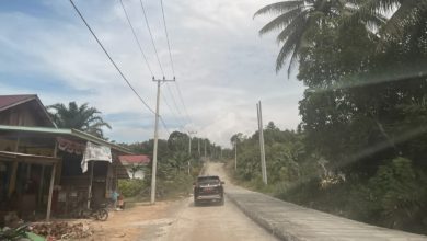 Salah satu infrastruktur yang dikerjakan di Kutim (dok: ist)