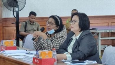 Kepala Disnakertrans Kutai Timur, Roma Malau (ist)