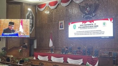 Bupati Kabupaten Kutai Timur (Kutim), Ardiansyah Sulaiman hadiri Rapat Paripurna ke-31 tahun sidang III masa persidangan 2023/2024