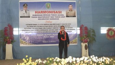Bupati Kutim Ardiansyah Sulaiman Kunjungi Kecamatan Sandaran