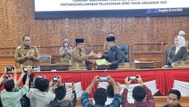 Bupati Tanggapi Pemandangan Fraksi Terkait Pertanggungjawaban APBD